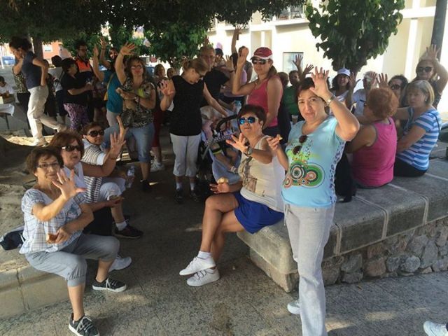 Participantes en el Desayuno Saludable