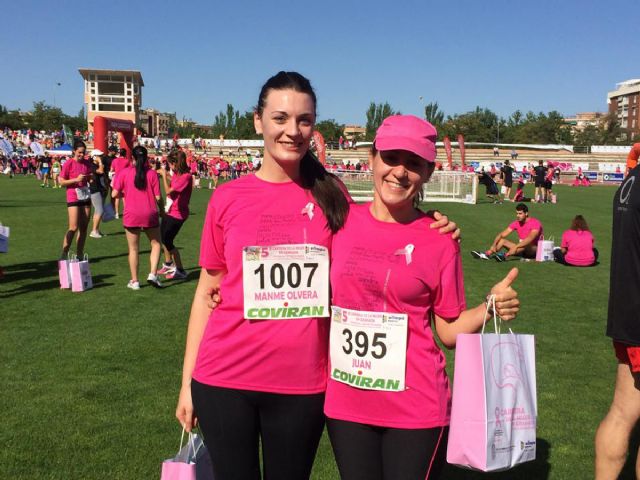 Participantes de la Carrera de la mujer contra el cáncer