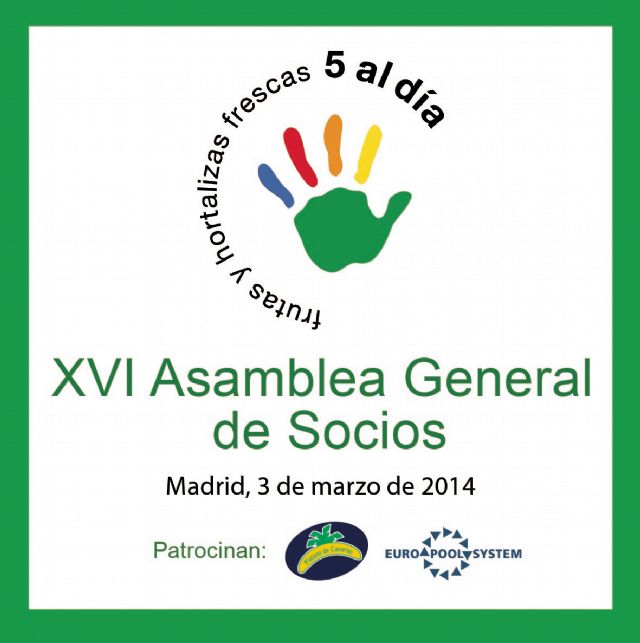 Cartel XVI Asamblea General de Socios