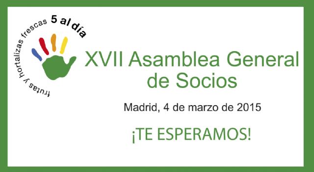 XVII Asamblea general de Socios 2015