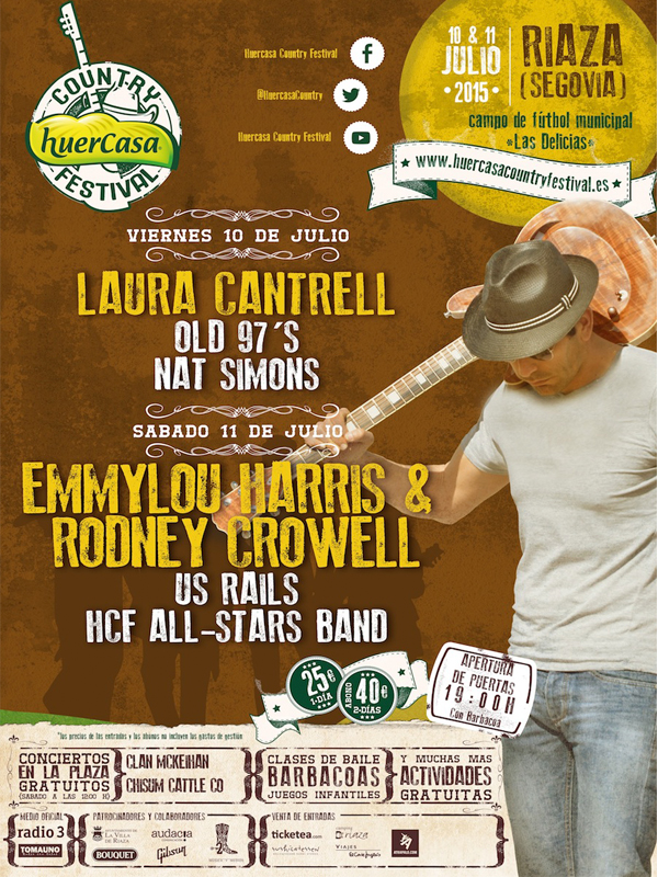 Cartel Huercasa Country Festival