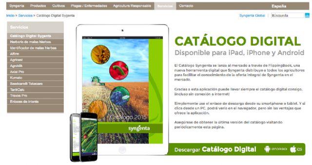 Catálogo digital Syngenta