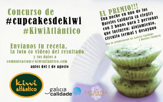 Concurso de cupcakes de kiwi