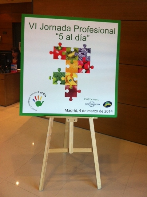 Cartel VI Jornda Profesional ´5 al día´